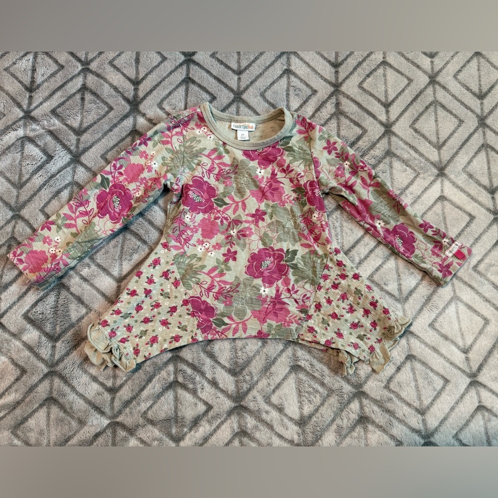 Naartjie Kids Long Sleeve Shirt, Size 2T